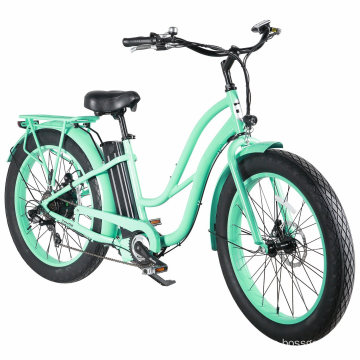 48V 500W Brushless Motor 26′′ Muse, Cheap Electric Charging Bike for Sale